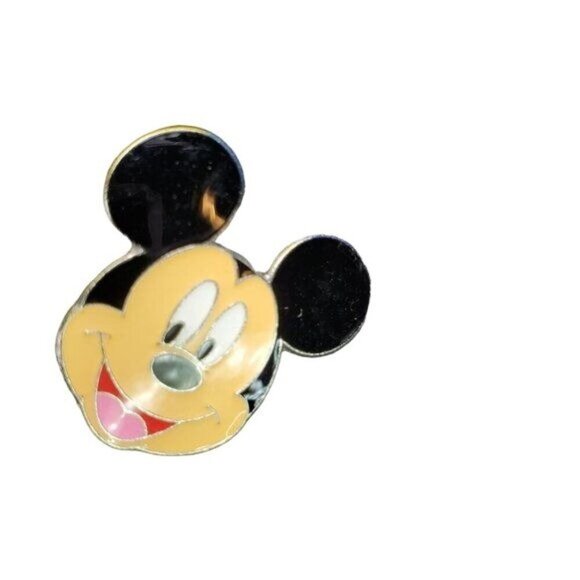 Disney Mickey Mouse Trading Pin Face Lapel Pin Brooch Accessories Jewelry Badge - Picture 1 of 5